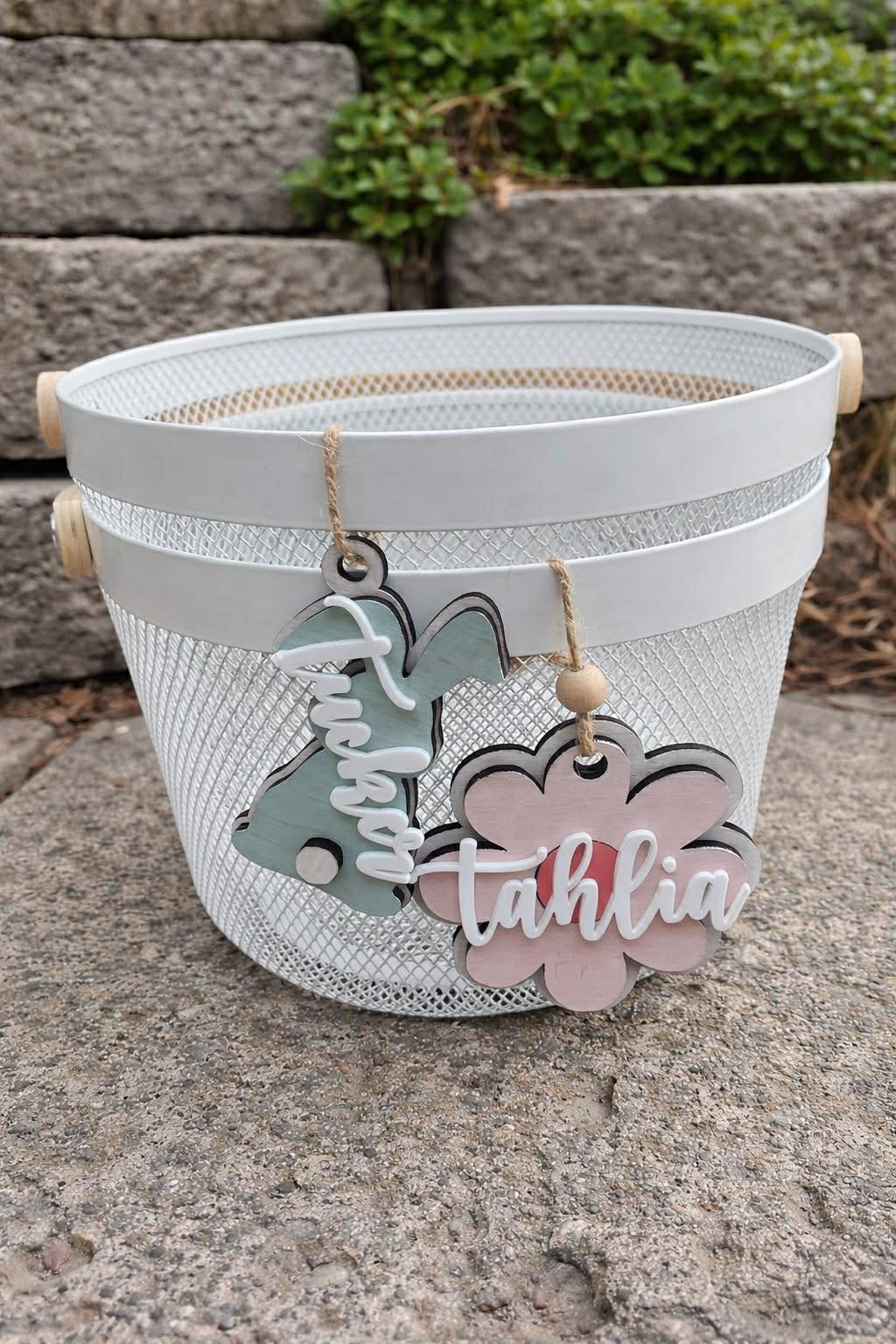 Easter tags 3 layers