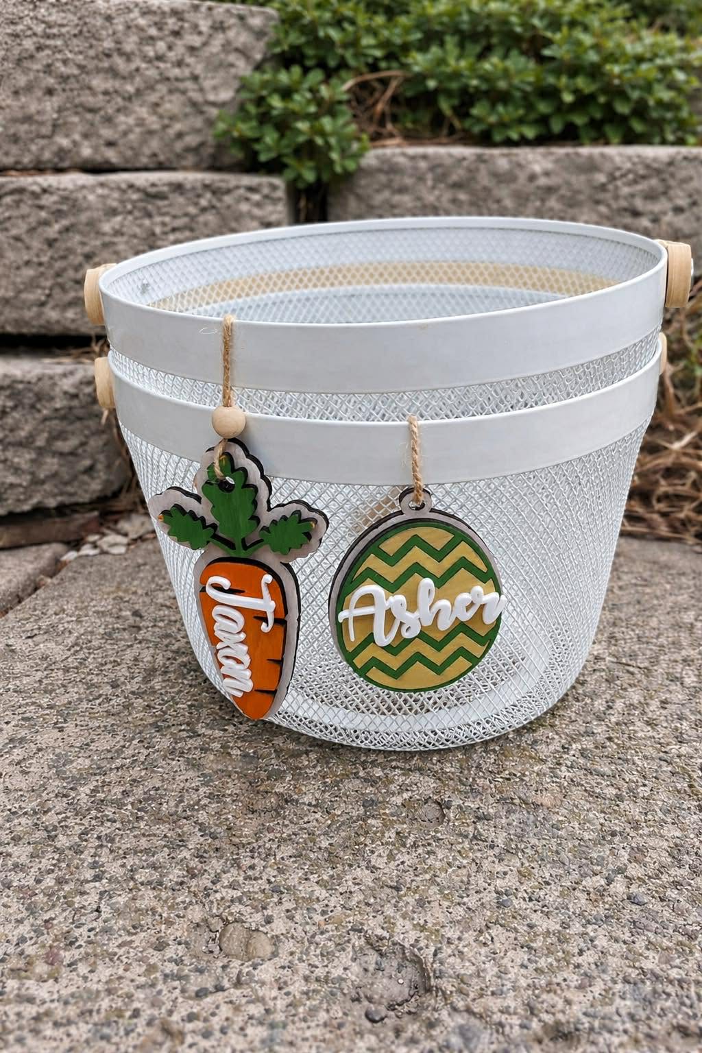 Easter tags 3 layers