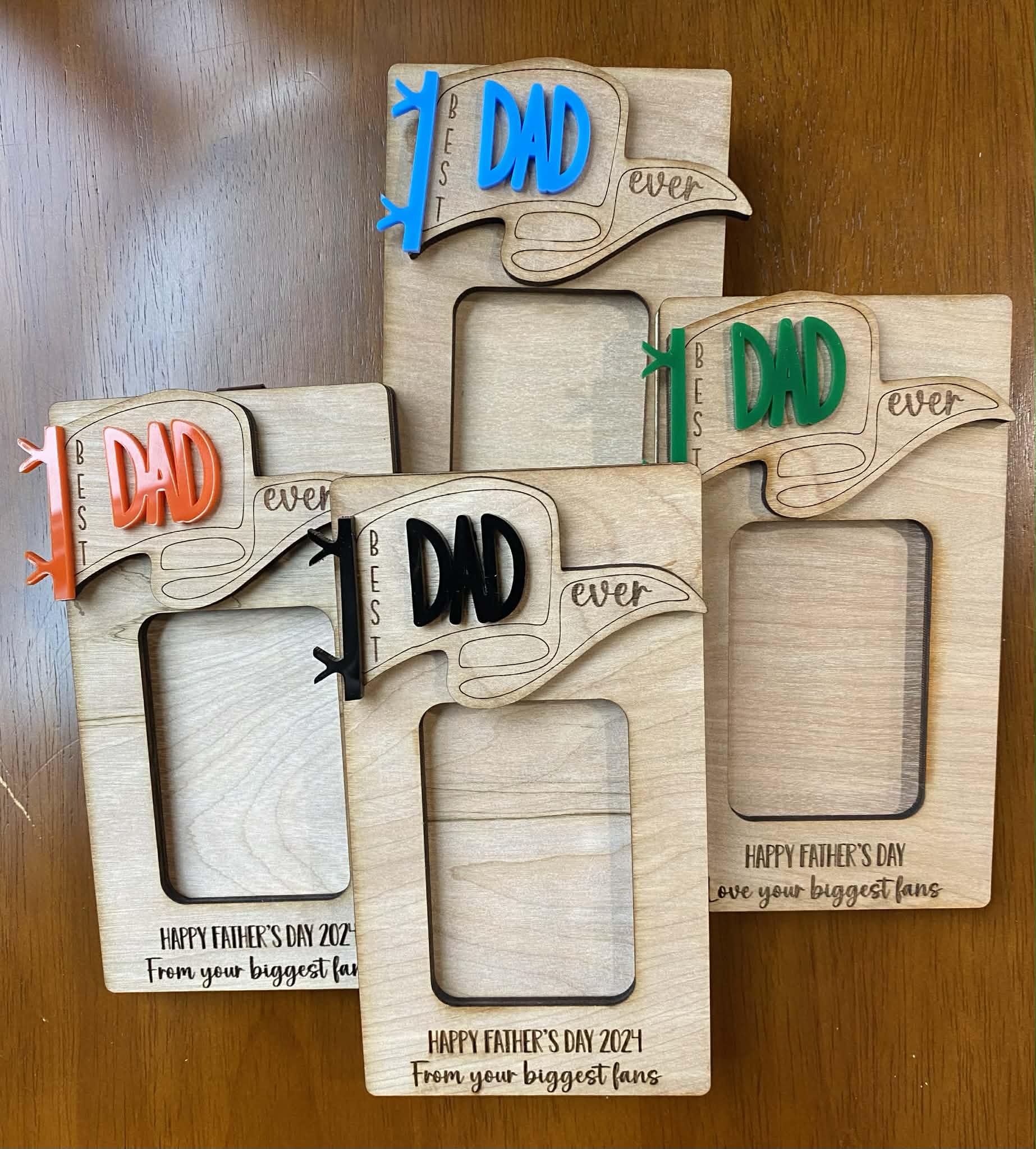 Best Dad Ever Visor Clip