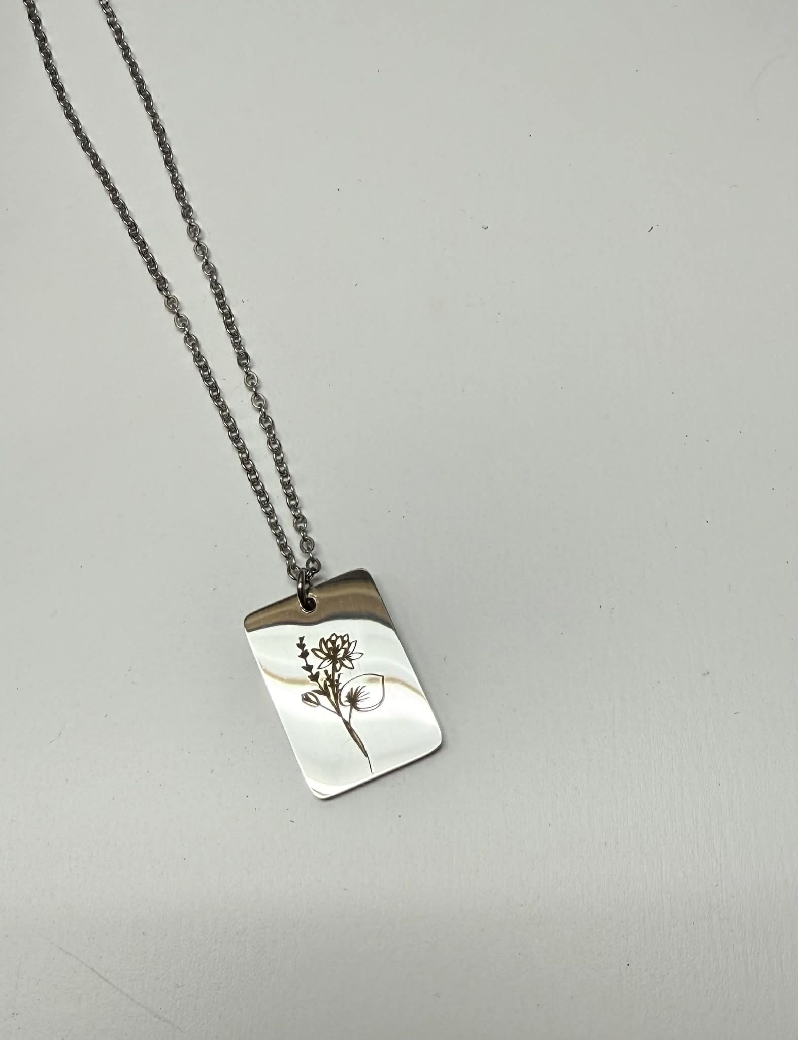 Birth Flower Necklace