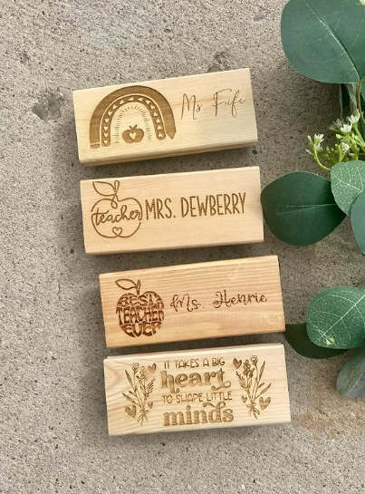 Custom Dry Erasers for Teachers