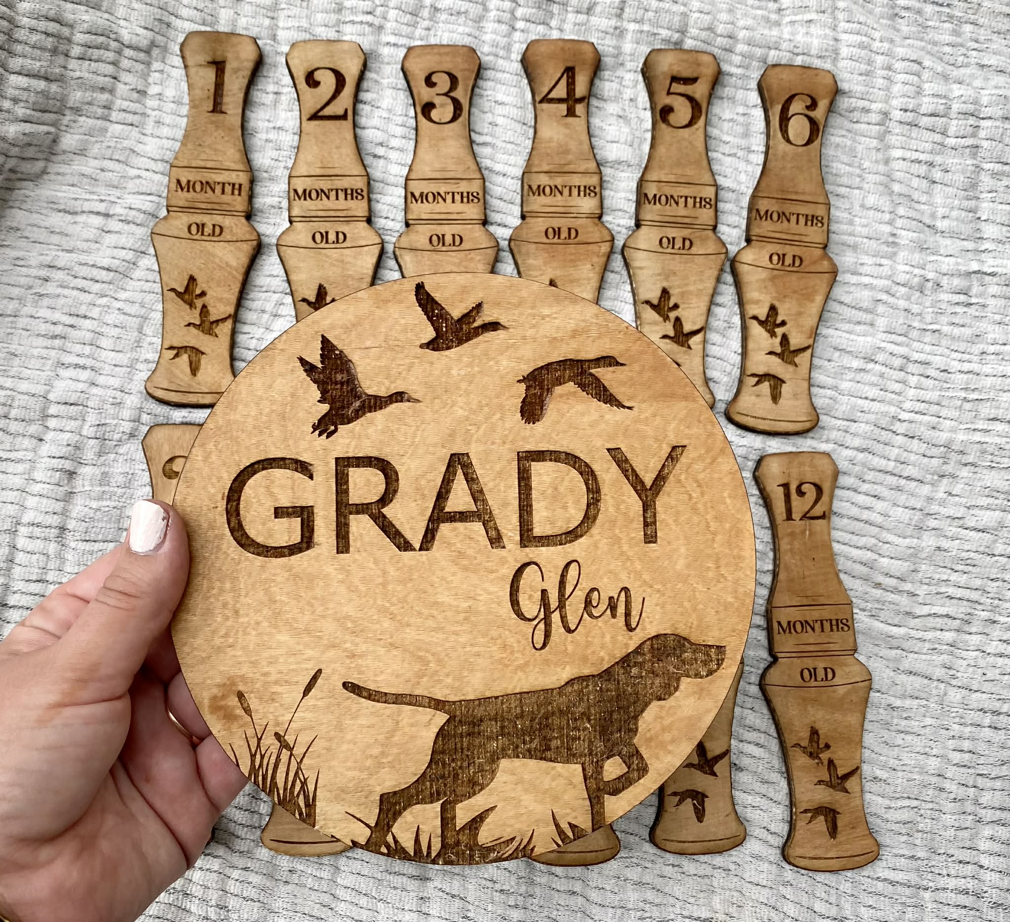 Duck Call Milestones & Birth Announcement