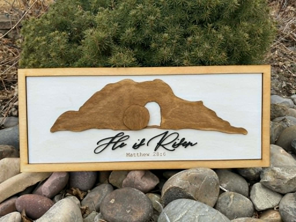 He is Risen Sign