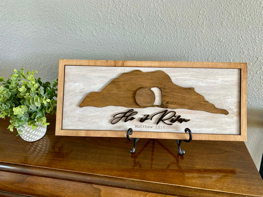 He is Risen Sign
