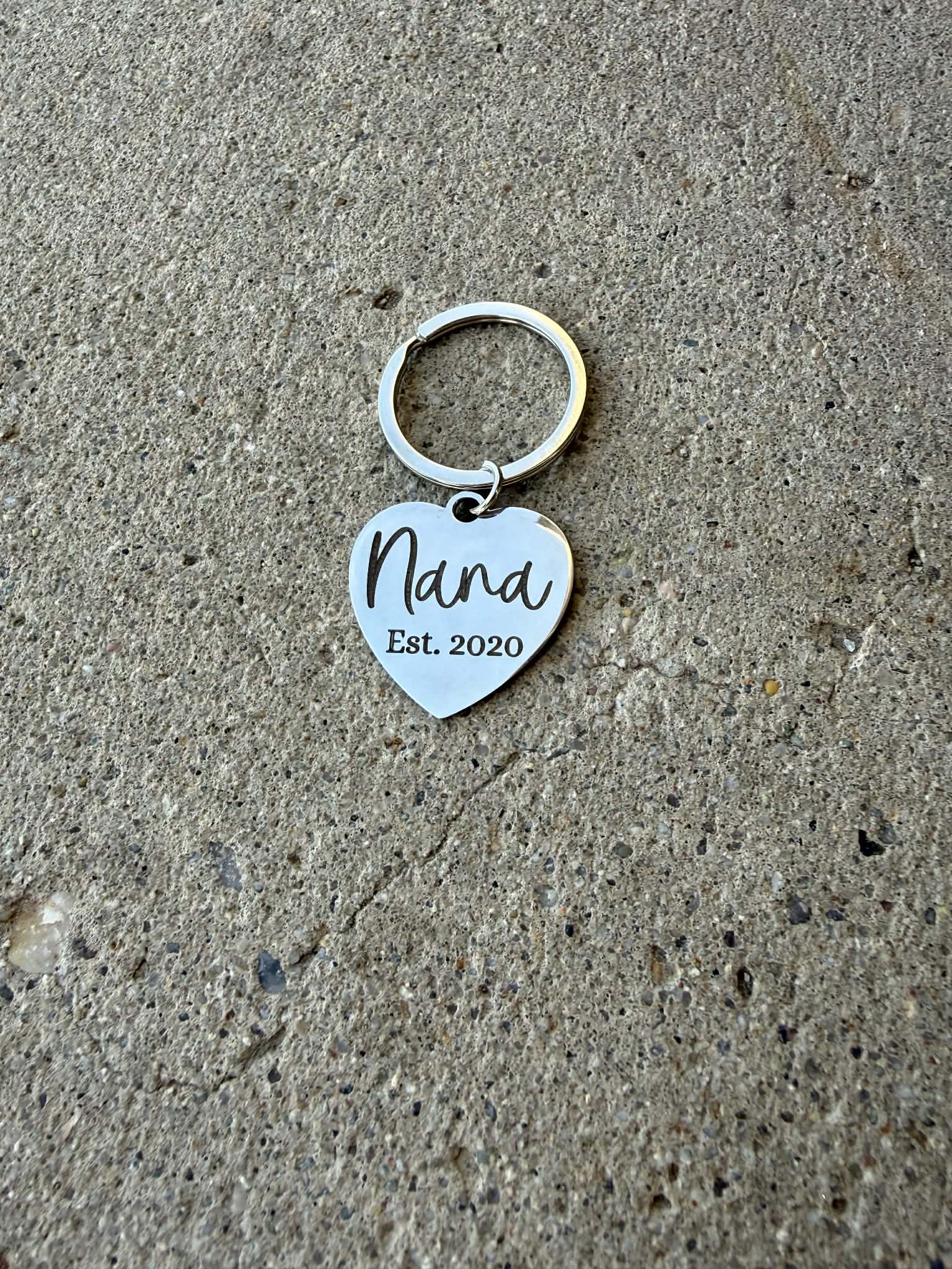 Heart Shaped Key Chain