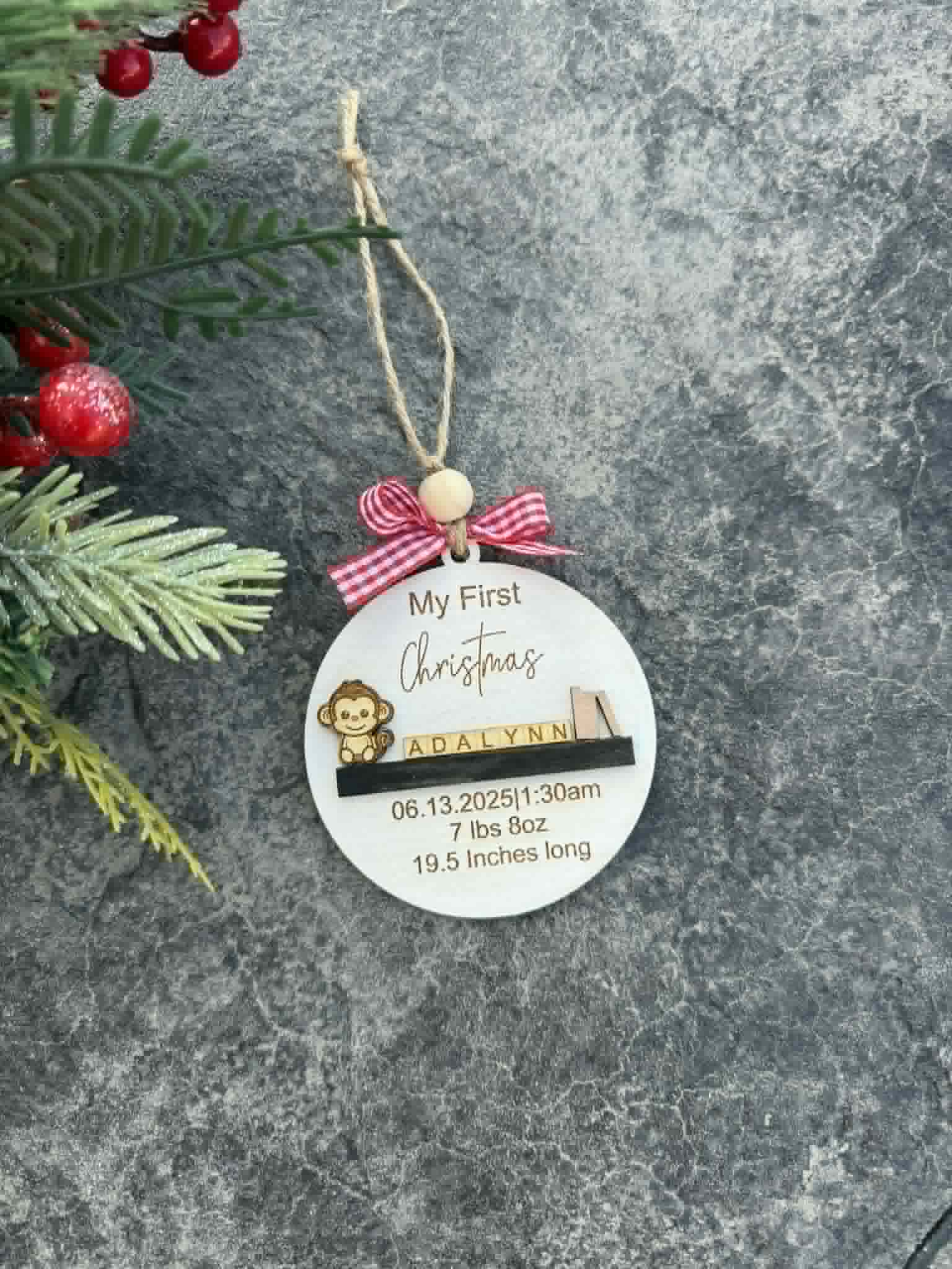 Baby's First Christmas W/Blocks, Animal, & Books