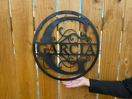 Custom Monogram Sign – Deaky Girls Designs
