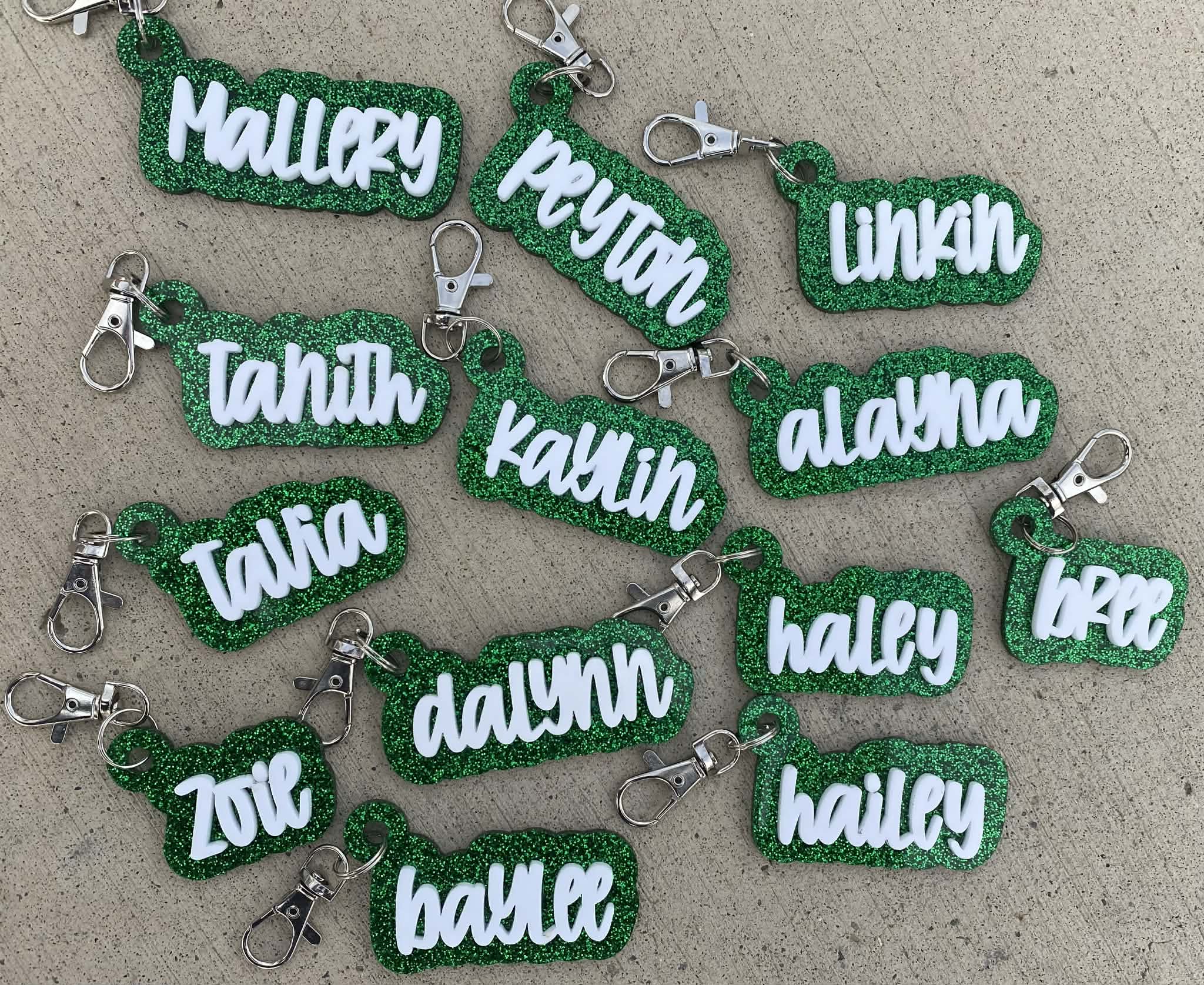Name Key Chains